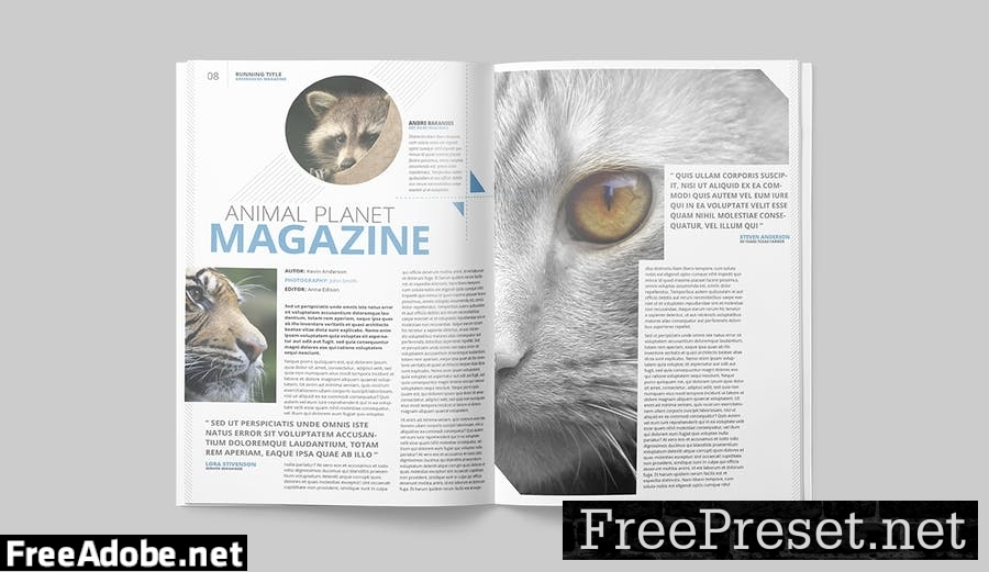 Magazine Template