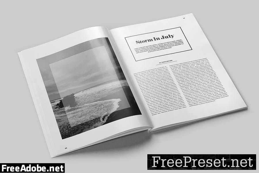 Magazine Template