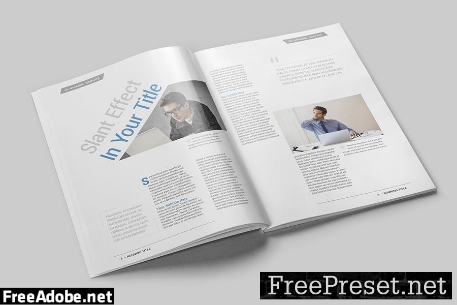 Magazine Template