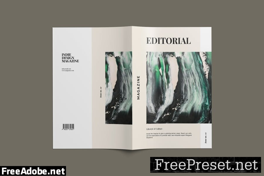 Magazine Template 7U38A6E