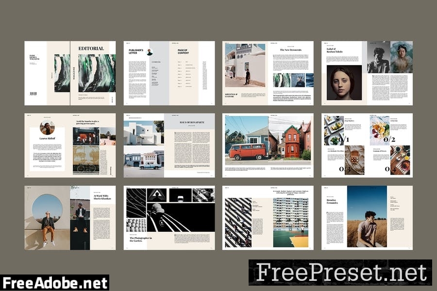 Magazine Template 7U38A6E