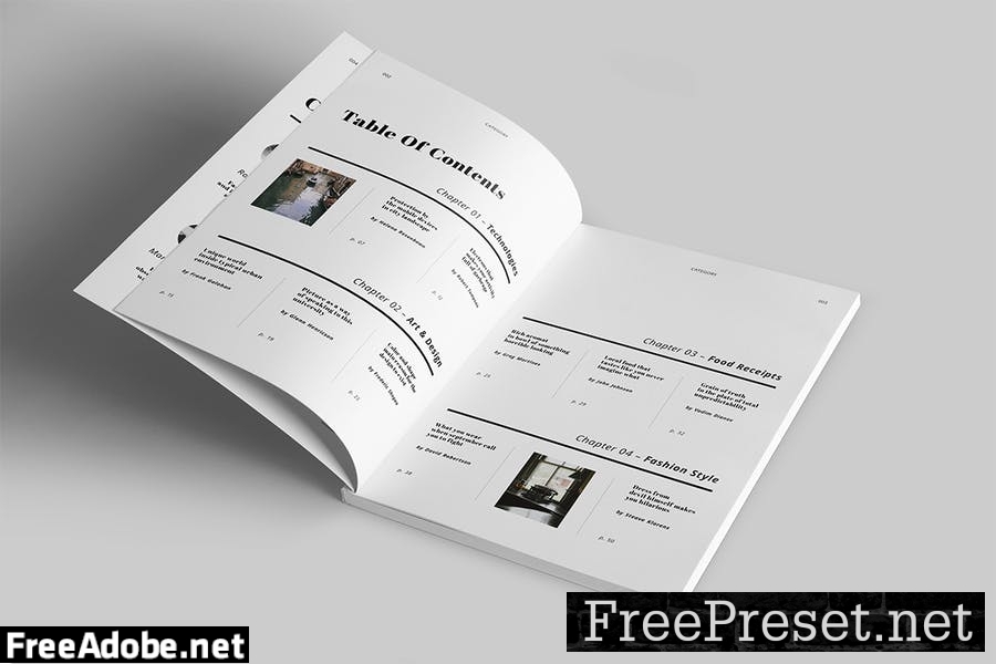 Magazine Template