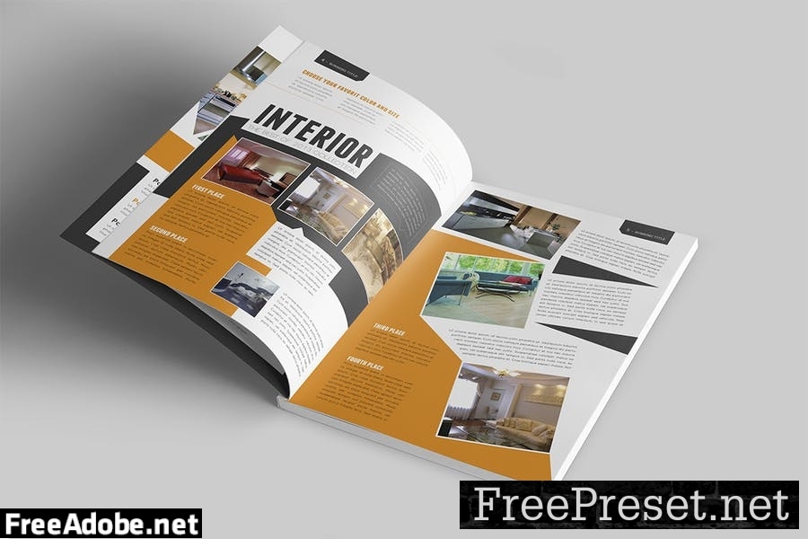 Magazine Template 8ET293A