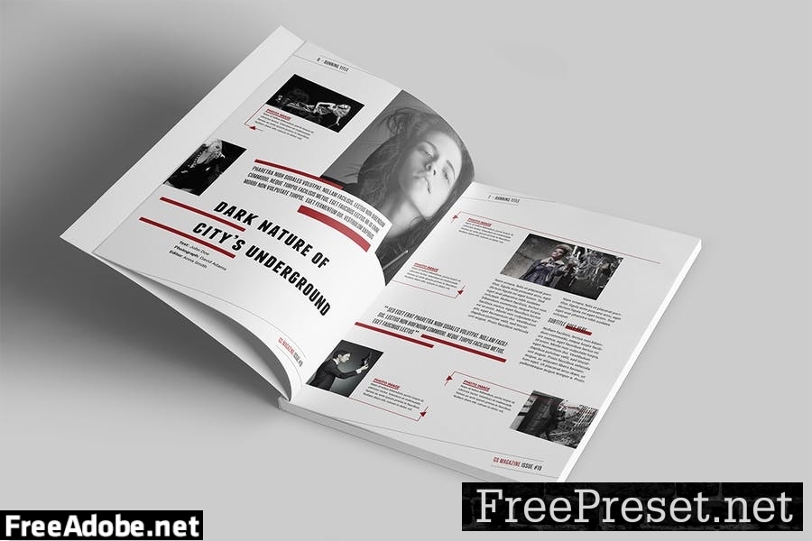 Magazine Template 8NSXE49