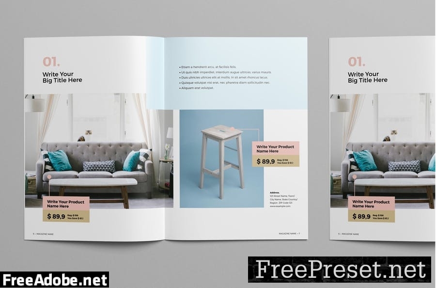 Magazine Template 8VQEQR