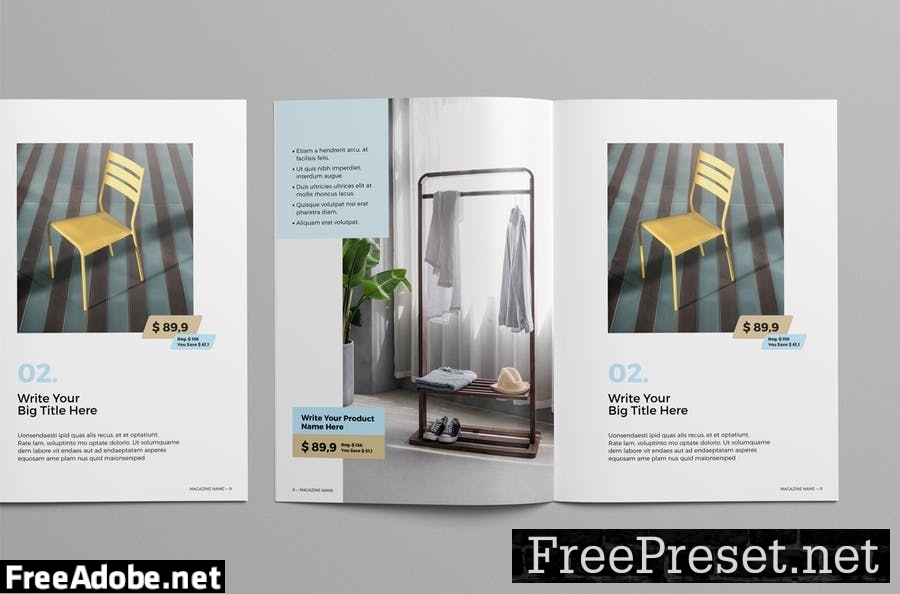 Magazine Template 8VQEQR