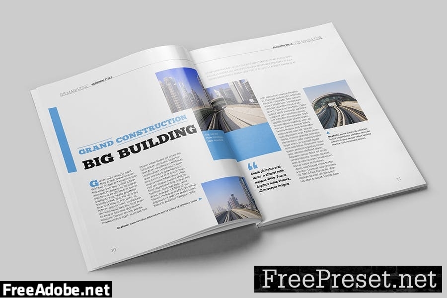 Magazine Template