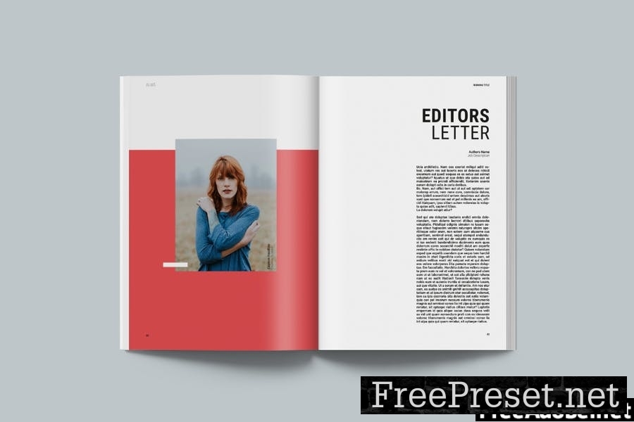 Magazine Template | Alias