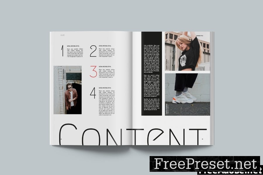 Magazine Template | Alias