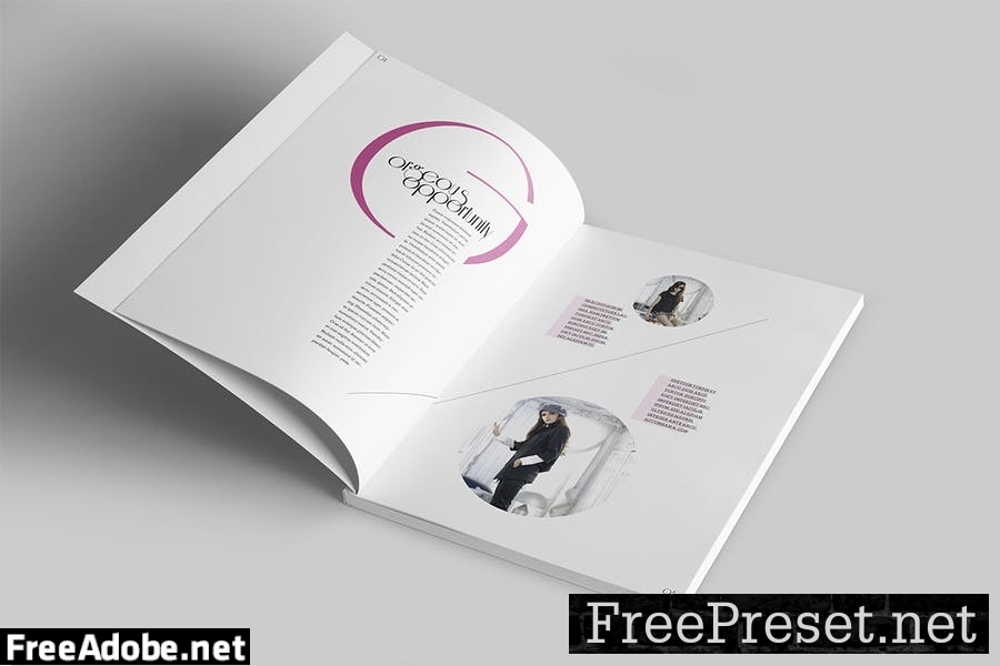 Magazine Template AZS3X78