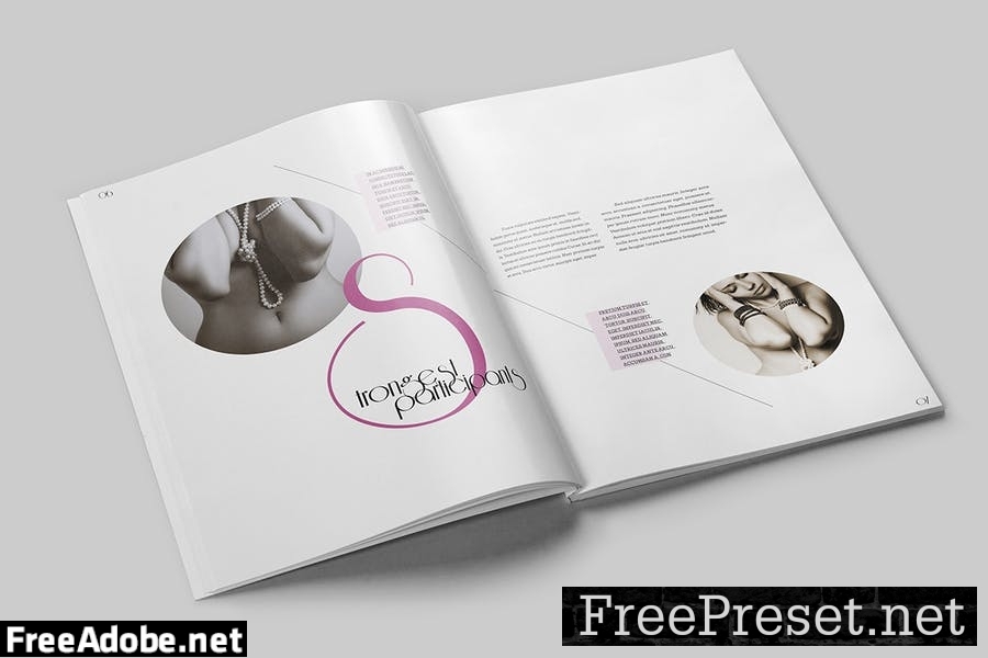 Magazine Template AZS3X78