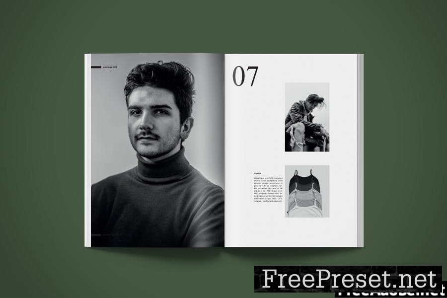 Magazine Template | BLCK