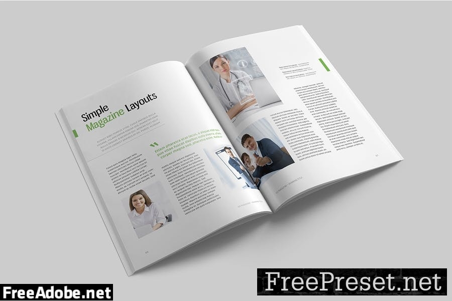 Magazine Template C795LPH