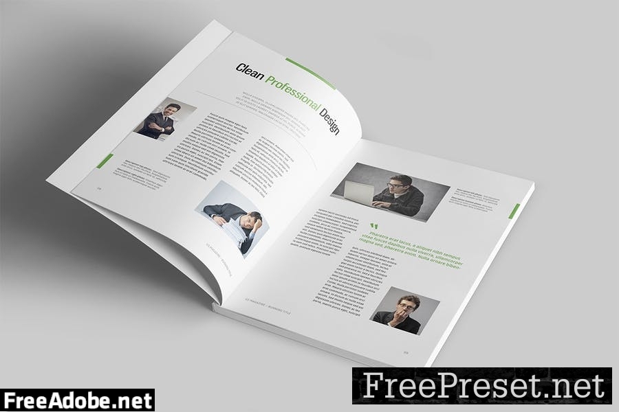 Magazine Template C795LPH