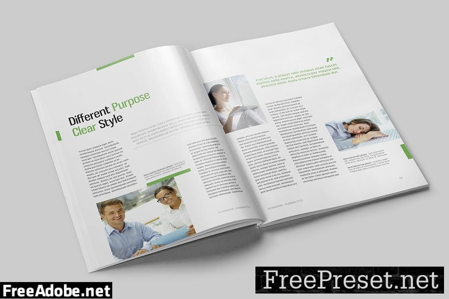 Magazine Template C795LPH