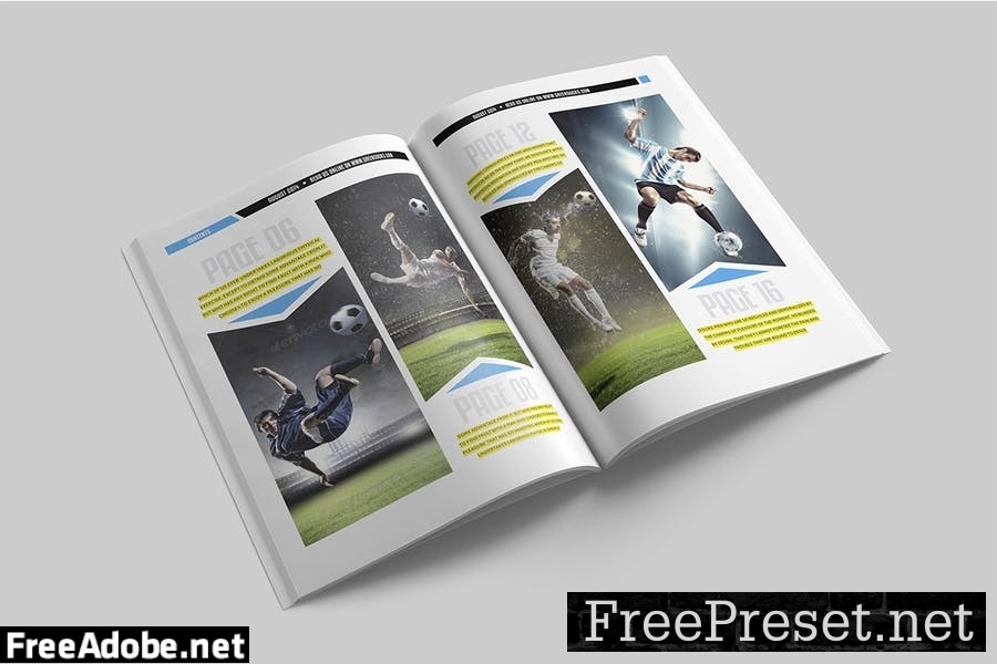 Magazine Template C8UCXJ3