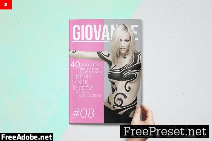 Magazine Template DRDM5W