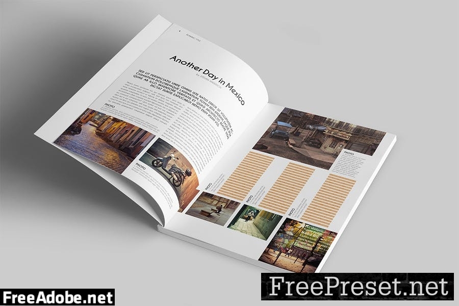 Magazine Template DVXSYSL