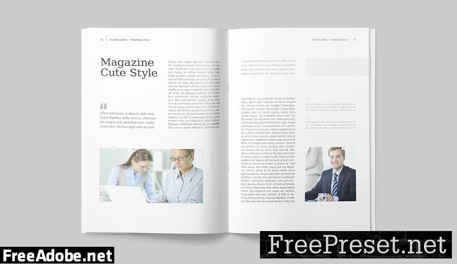 Magazine Template E8ALGNY