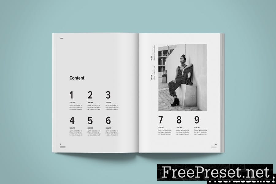 Magazine Template | Elixir