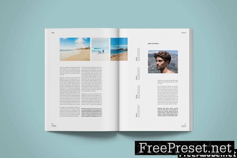 Magazine Template | Elixir