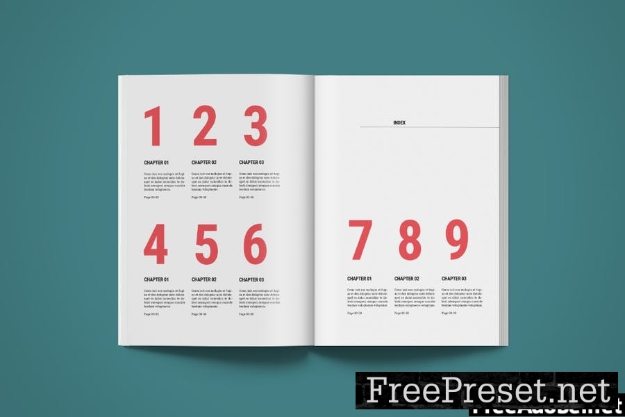 Magazine Template | Fat