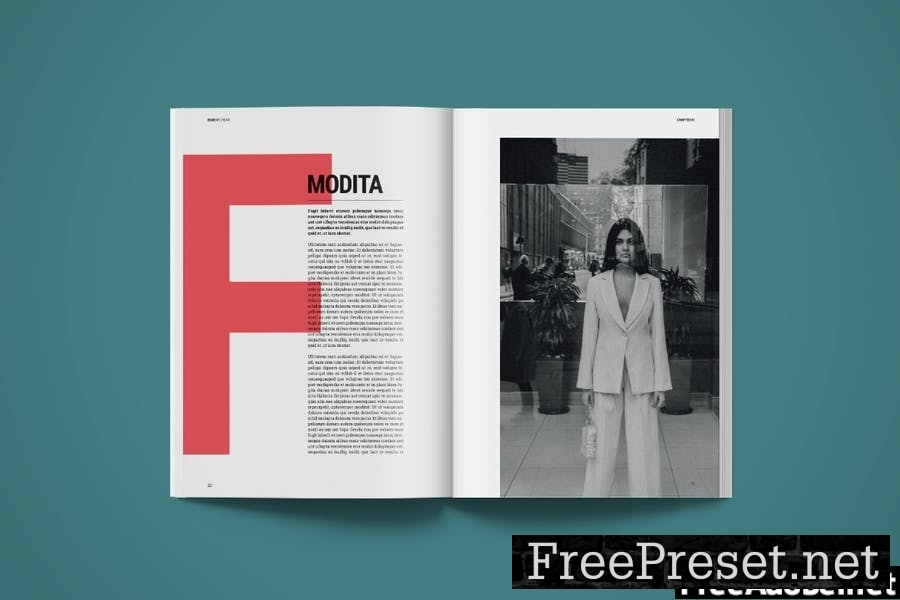 Magazine Template | Fat