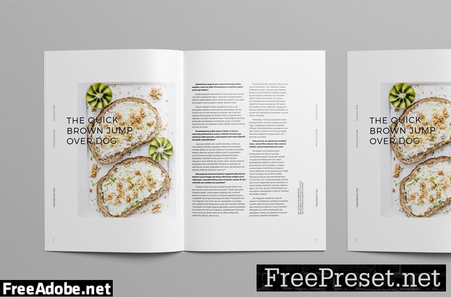 Magazine Template FAWHZW