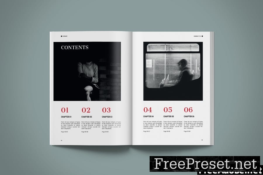 Magazine Template | Forward