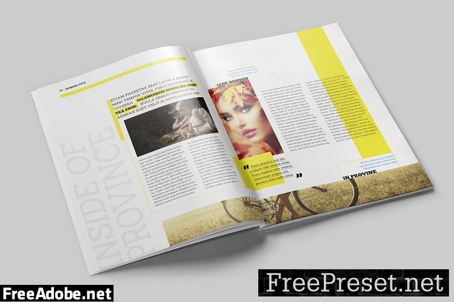 Magazine Template FWSZDC4