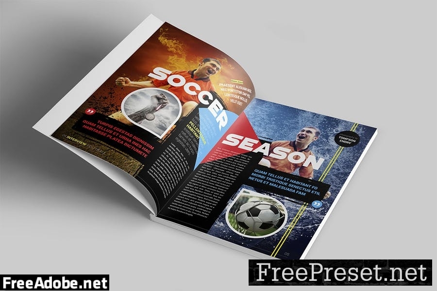 Magazine Template G8VPZH4