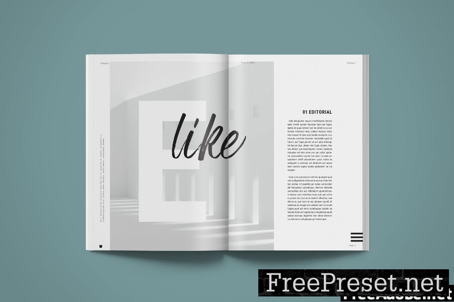 Magazine Template | Genius CDRYHVR