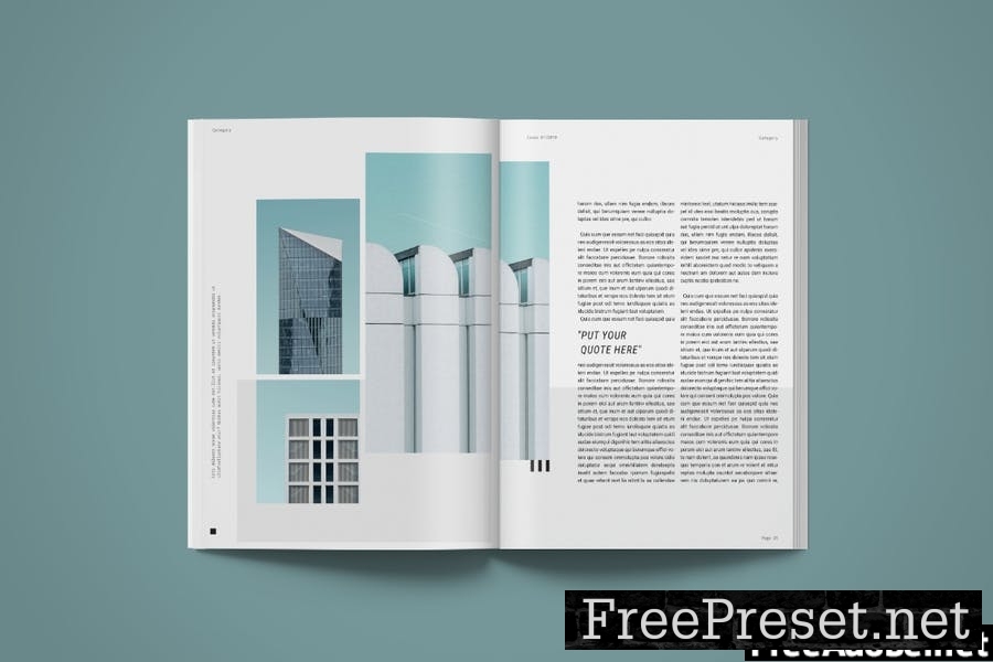 Magazine Template | Genius CDRYHVR