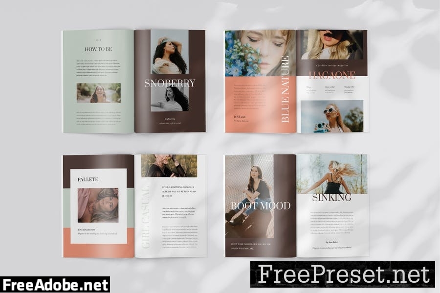 Magazine Template GHU8E6T