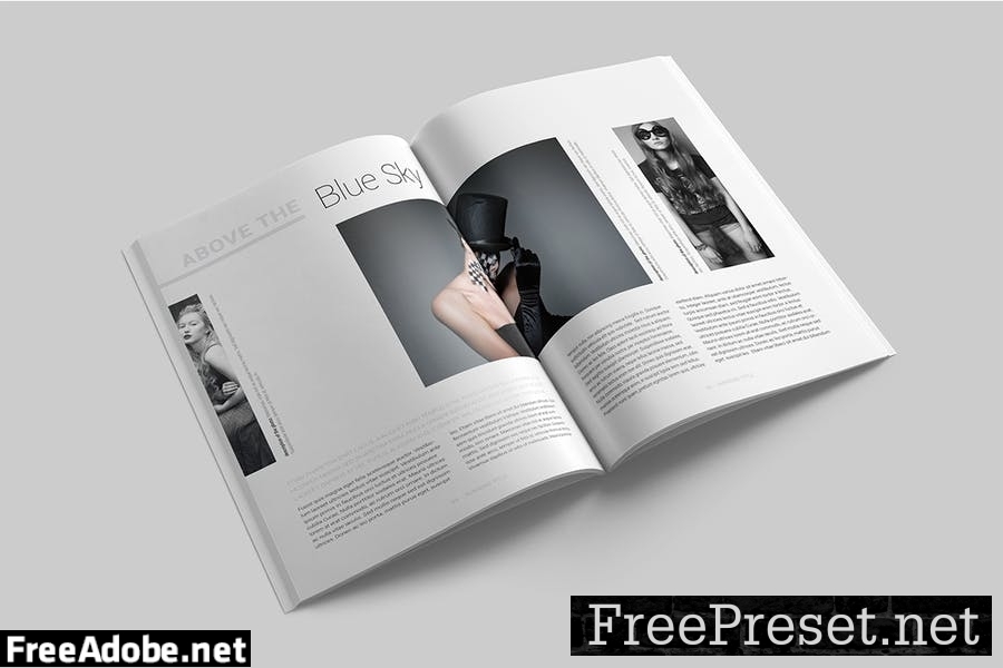 Magazine Template GYM2D4Z