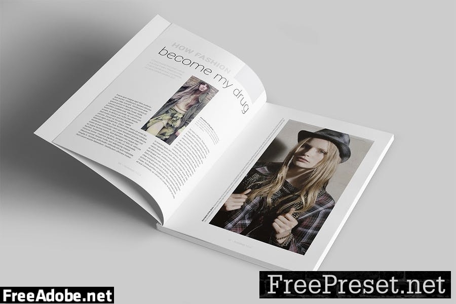 Magazine Template GYM2D4Z