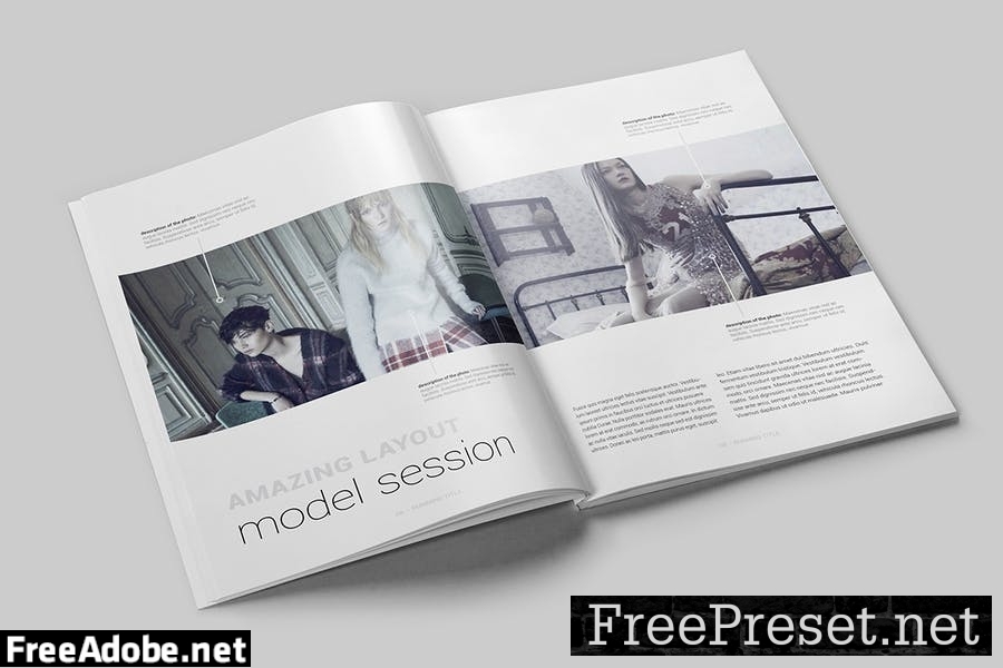 Magazine Template GYM2D4Z