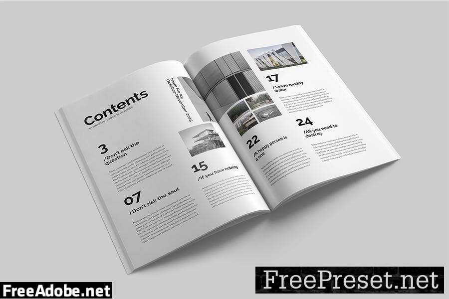 Magazine Template KM8WWDM