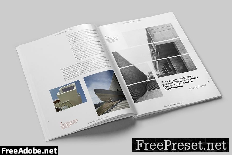 Magazine Template KM8WWDM