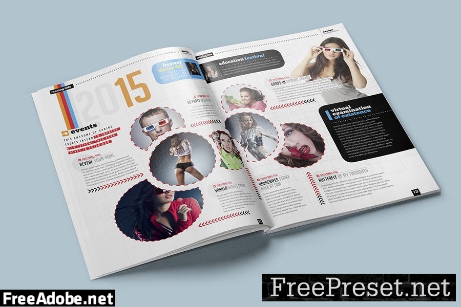 Magazine Template LEVM5N