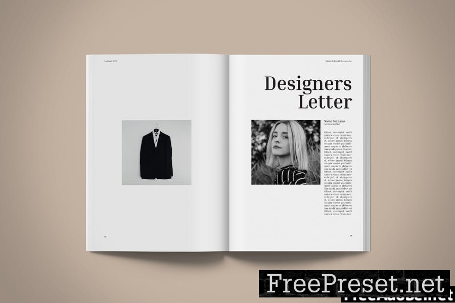 Magazine Template | Look