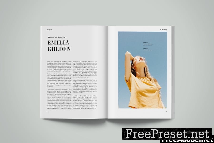 Magazine Template | Mi