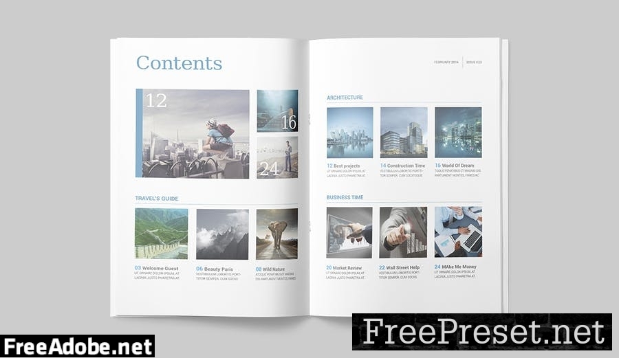 Magazine Template ML2B4UA