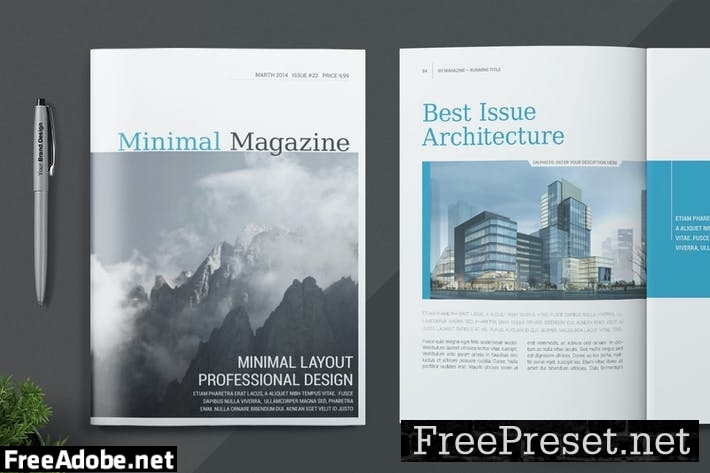 Magazine Template ML2B4UA