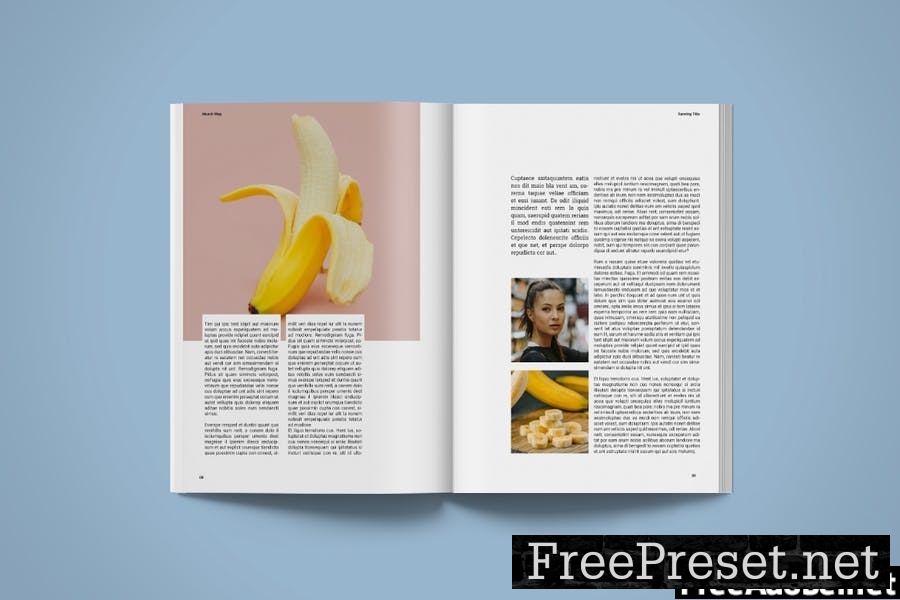 Magazine Template | Munch Mag