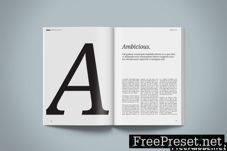 Magazine Template | Northbound