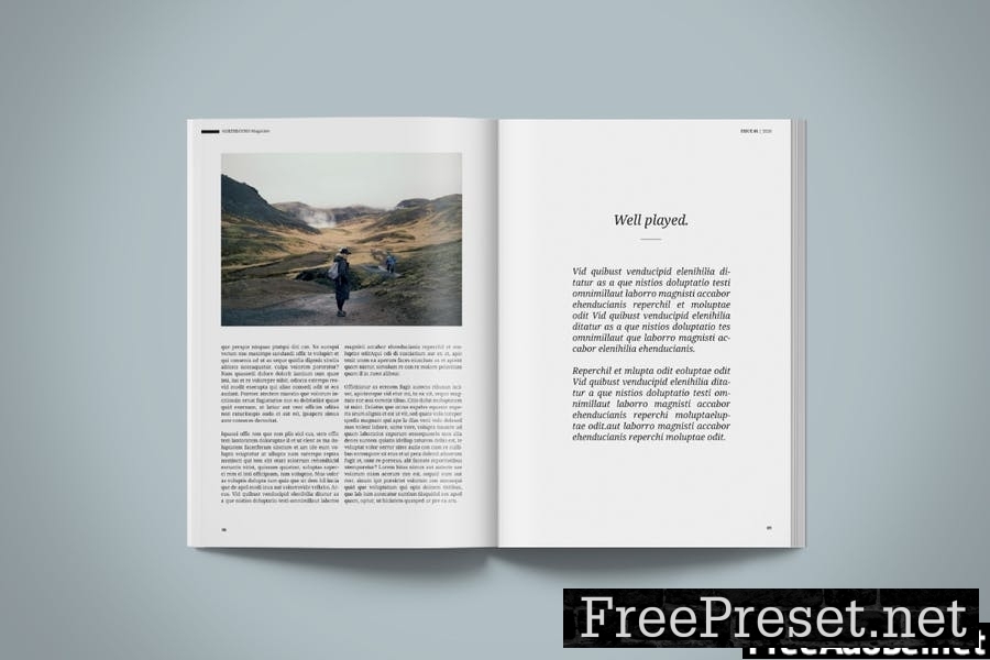 Magazine Template | Northbound