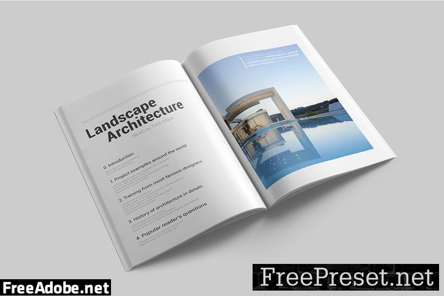 Magazine Template P7U99QC