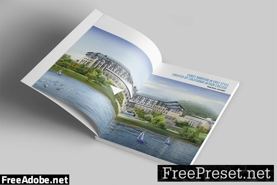 Magazine Template P7U99QC