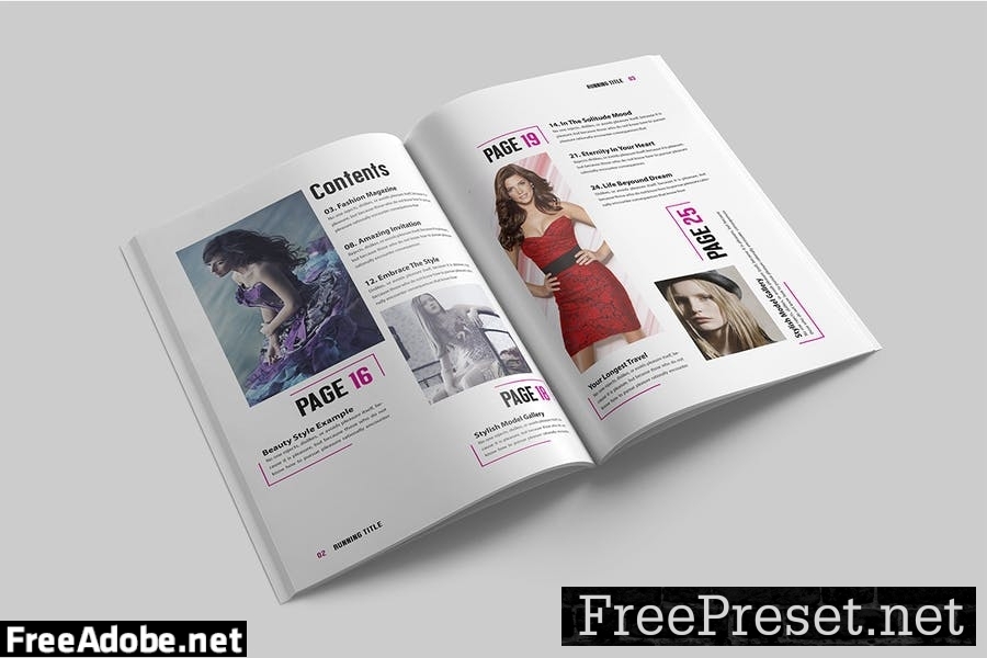 Magazine Template PLTVX3T